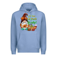 Colony Blue Get your fat pants ready Premium Hoodie - NancyCooperArtShop