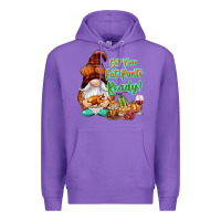 Purple Get your fat pants ready Premium Hoodie - NancyCooperArtShop