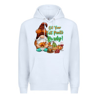 White Get your fat pants ready Premium Hoodie - NancyCooperArtShop