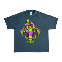 Midnight Navy mardi gras crawfish fleur de lis Urban Heavy Tee - Jasminsmagicworld