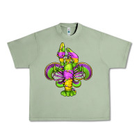 Oil Green mardi gras crawfish fleur de lis Urban Heavy Tee - Jasminsmagicworld