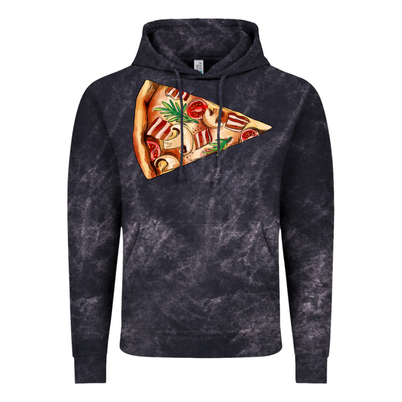 Pizza Slice Vintage Hoodie by AdoDesignShop | Teevron