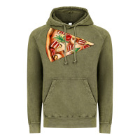 Vintage Olive pizza slice Vintage Hoodie - AdoDesignShop
