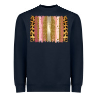 Navy XOXO Brushstrokes Valentines Day Heavyweight Sweatshirt - Jasminsmagicworld
