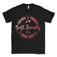 Black mother and daughter best friends for life Classic Tee - MaliasSmallBusiness