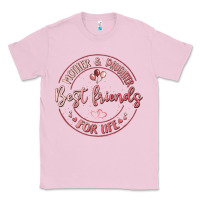 Bubblegum Pink mother and daughter best friends for life Classic Tee - MaliasSmallBusiness