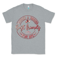 Heather Grey mother and daughter best friends for life Classic Tee - MaliasSmallBusiness