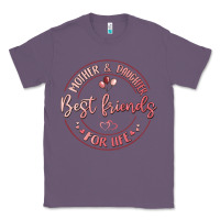 Lavender mother and daughter best friends for life Classic Tee - MaliasSmallBusiness