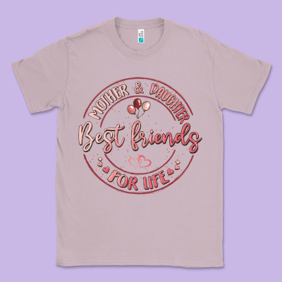 Mother And Daughter Best Friends For Life Classic Tee Designed By Maliassmallbusiness