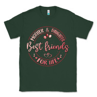 Sports Green mother and daughter best friends for life Classic Tee - MaliasSmallBusiness