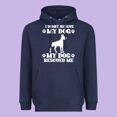 Rescue Dog Heavyweight Hoodie Designed By Bettercallsaul
