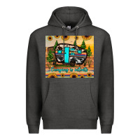 Charcoal Heather camping is intents Premium Hoodie - JahusDesignShop