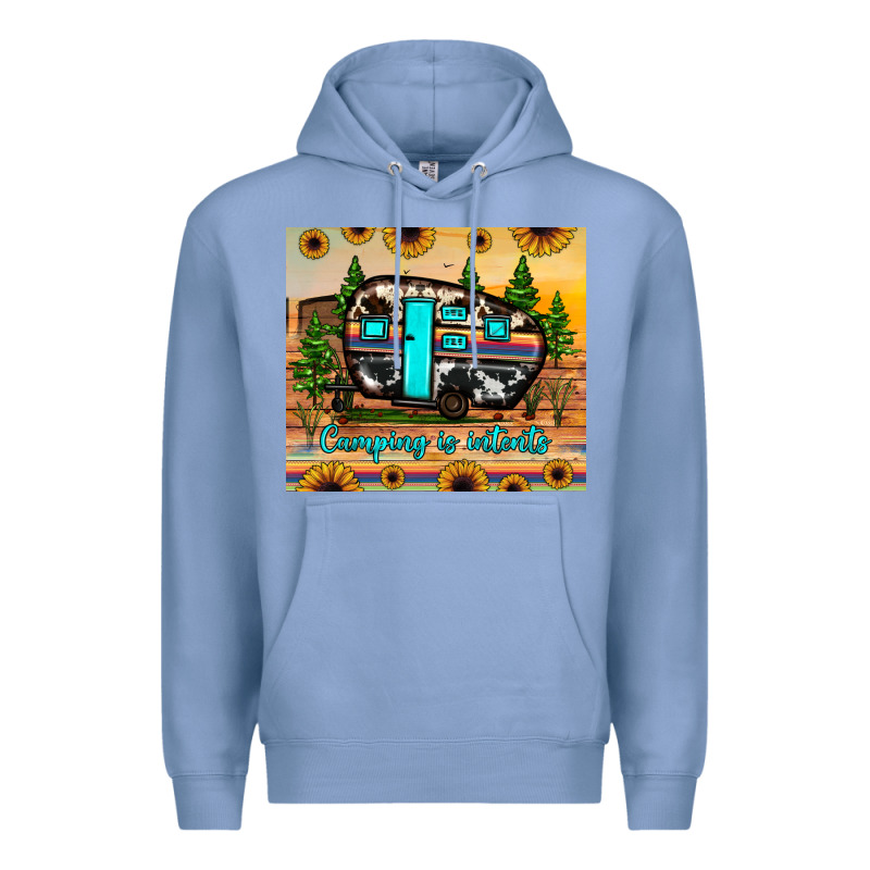 Camping Is Intents Premium Hoodie by JahusDesignShop | Teevron