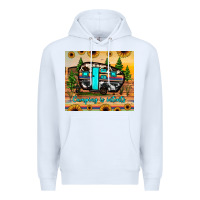 White camping is intents Premium Hoodie - JahusDesignShop