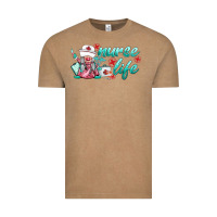 Vintage Coffee nurse life gnomies Vintage Tee - BarkalooDesign