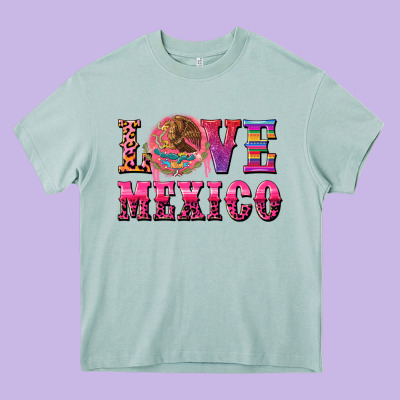 Love Mexico Heavy Core Tee Designed By Cts Tumbler Store