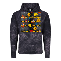 Cloud Black construction signs seamless pattern Vintage Hoodie - BundleAndBundleShop