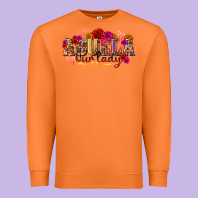 Abuela Our Lady Premium Sweatshirt Designed By Texasbilliewilder