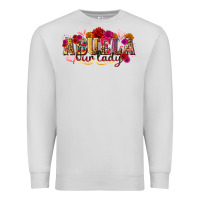 Dove Grey Abuela Our Lady Premium Sweatshirt - texasbilliewilder