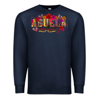 Navy Abuela Our Lady Premium Sweatshirt - texasbilliewilder