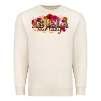 Sandshell Abuela Our Lady Premium Sweatshirt - texasbilliewilder