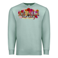 Seafoam Abuela Our Lady Premium Sweatshirt - texasbilliewilder