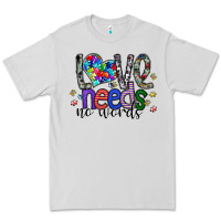 Dove Grey love need no words Premium Tee - SublimationCraftShop