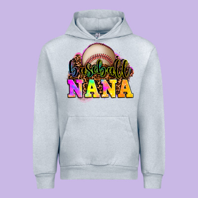 Baseball Nana Urban Hoodie Designed By Oliviacreatesart