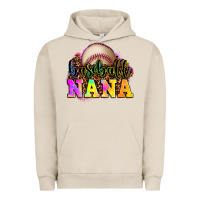 Pigment French Oak baseball nana Urban Hoodie - OliviaCreatesArt