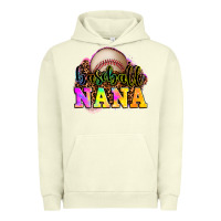 Pigment Pistachio baseball nana Urban Hoodie - OliviaCreatesArt