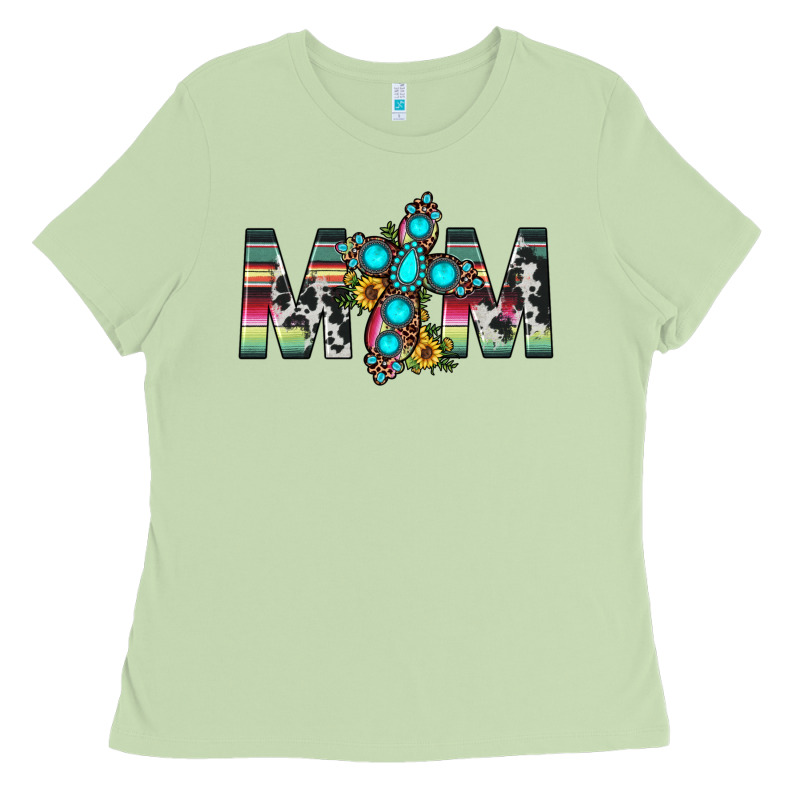 Mom Cross Ladies Tee by JahusDesignShop | Teevron