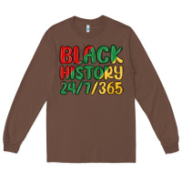 Chestnut black history Long Sleeve Tee - MaliasSmallBusiness