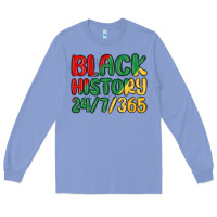 Colony Blue black history Long Sleeve Tee - MaliasSmallBusiness