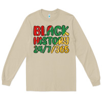 Mushroom black history Long Sleeve Tee - MaliasSmallBusiness