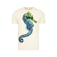 Vintage Arctic Blue Seahorse Vintage Tee - LillyAllenDesigns