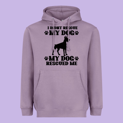 Rescue Dog Heavyweight Hoodie Designed By Bettercallsaul