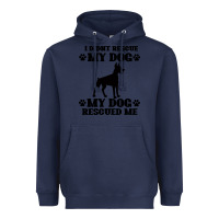 Navy rescue dog Heavyweight Hoodie - Bettercallsaul