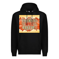 Black Pumpkin spice latte Premium Hoodie - NancyCooperArtShop