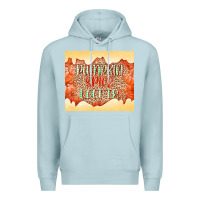 Blue Mist Pumpkin spice latte Premium Hoodie - NancyCooperArtShop