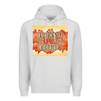 Dove Grey Pumpkin spice latte Premium Hoodie - NancyCooperArtShop