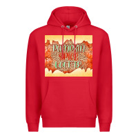 Red Pumpkin spice latte Premium Hoodie - NancyCooperArtShop