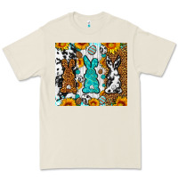 Bone Easter bunnies leopard cowhide tumbler Easter Day Premium Tee - Neo Western