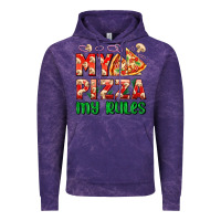 Cloud Purple my pizza  my rules Vintage Hoodie - AdoDesignShop