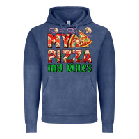 Vintage Denim my pizza  my rules Vintage Hoodie - AdoDesignShop