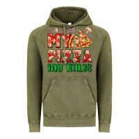 Vintage Olive my pizza  my rules Vintage Hoodie - AdoDesignShop