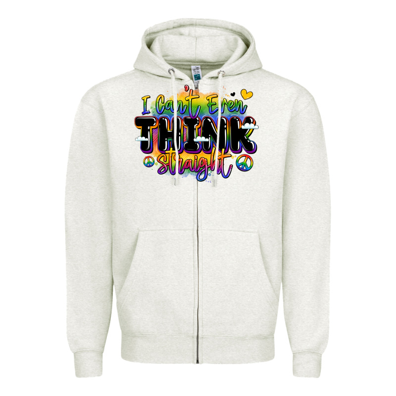Pride And Identity Expression Zipper Hoodie by LillyAllenDesigns | Teevron