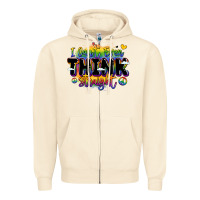 Sandshell pride and identity expression Zipper Hoodie - LillyAllenDesigns