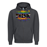 Smoke pride and identity expression Zipper Hoodie - LillyAllenDesigns