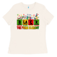 Bone black the prime element Ladies Tee - Zillion Design Studio