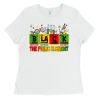 White black the prime element Ladies Tee - Zillion Design Studio